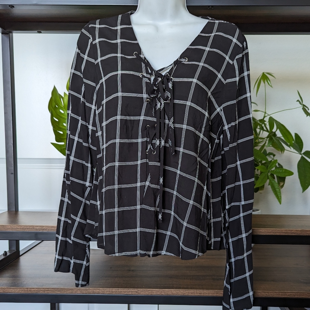 Windsor Long Sleeve Flare Blouse